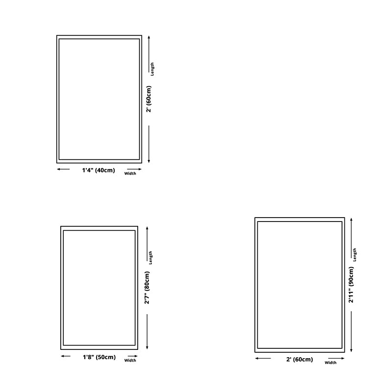 White Casual Indoor Rug Polyester Geometric Rug Washable Area Rug for Living Room