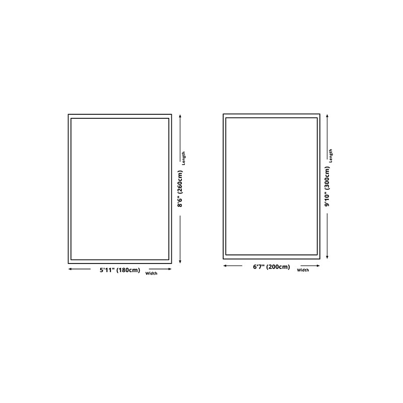 Black Modern Rug Polyester 3D Pattern Rug Non-Slip Backing Rug for Living Room