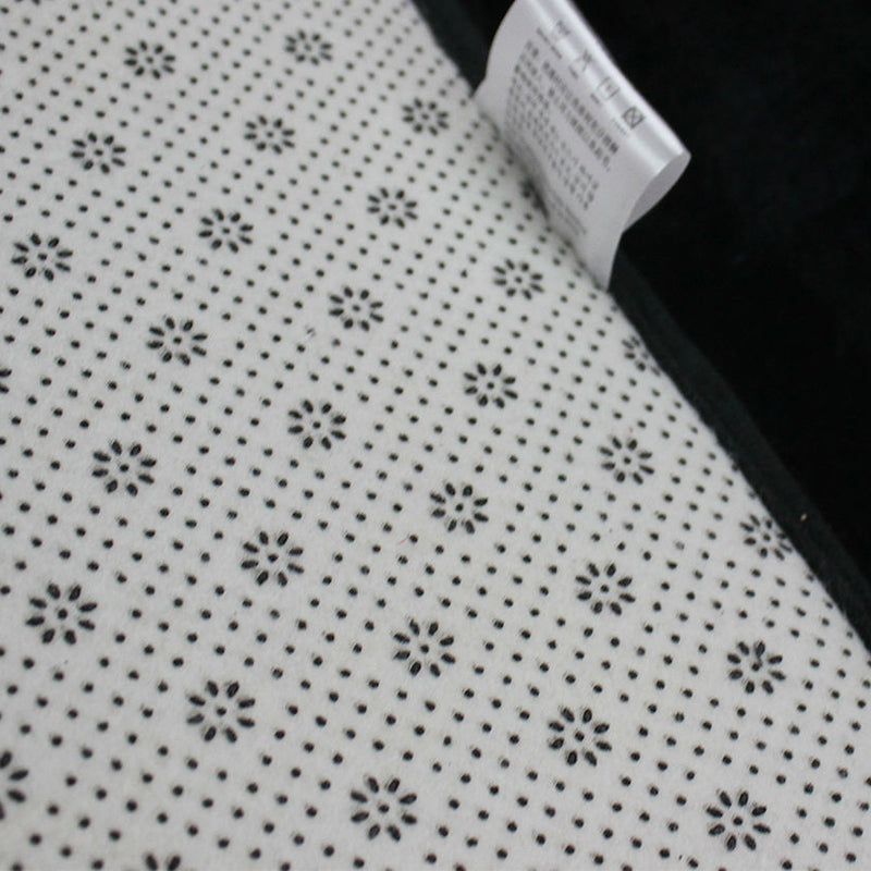 Bruin modern tapijten polyester kleur klontdapje niet-slip achterste tapijt voor woningdecoratie