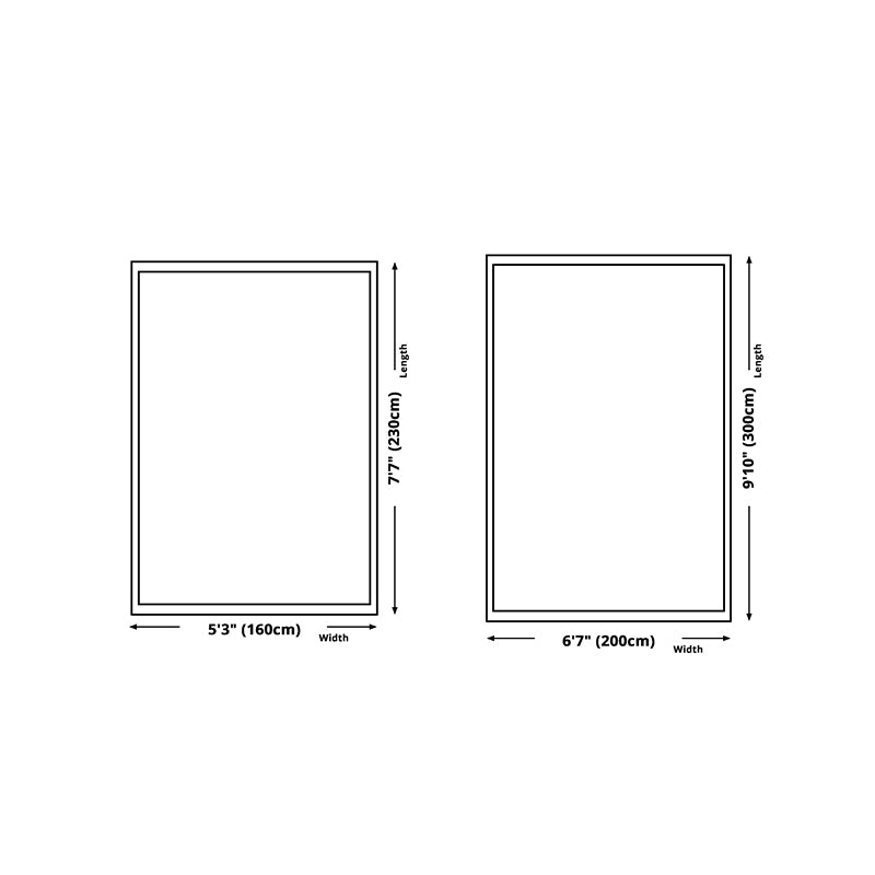 Beige Lijn Tapijten Polyester Modern Tapijt Non-Slip Backing Rug voor woonkamer