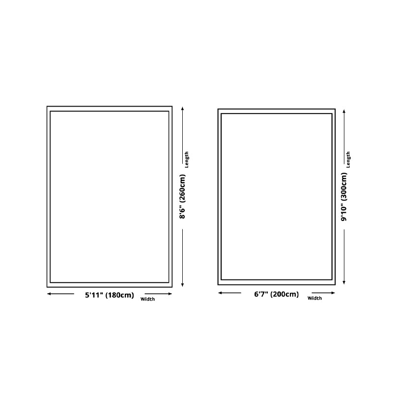 Modern Living Room Area Carpet Solid Color Polyester Area Rug Anti-Slip Easy Care Area Rug