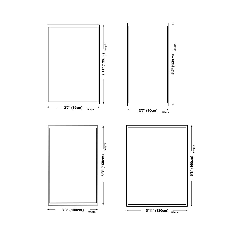 Stijlvol polyester tapijt wasbaar wastafel binnen tapijt niet-slip achterste ruggengiert tapijt voor woonkamer