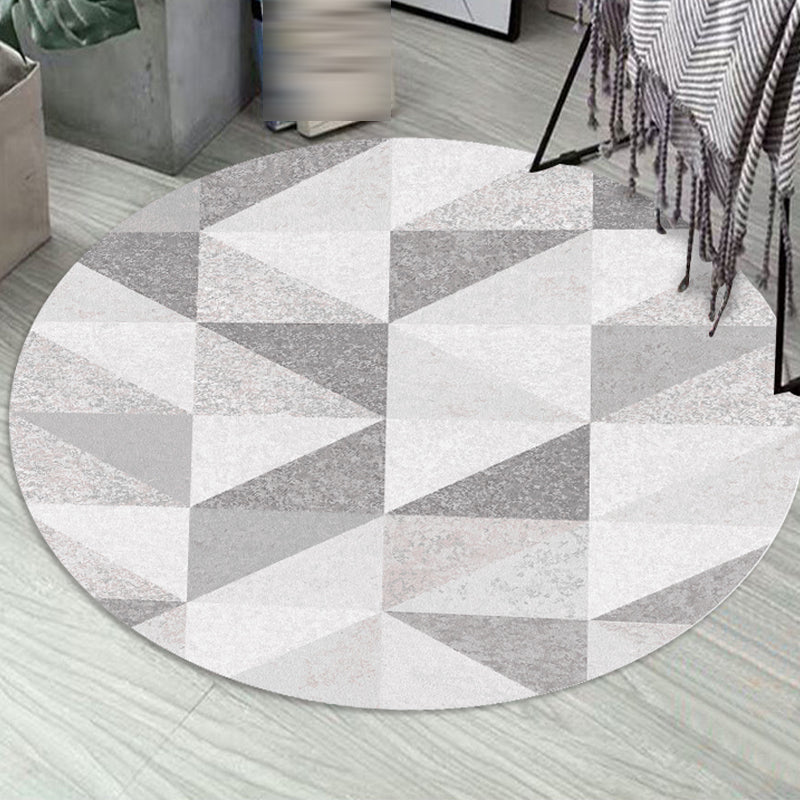 Fancy geometrisch patroon tapijt Modern polyester gebied Rug Anti-slip gebied Rug voor woonkamer