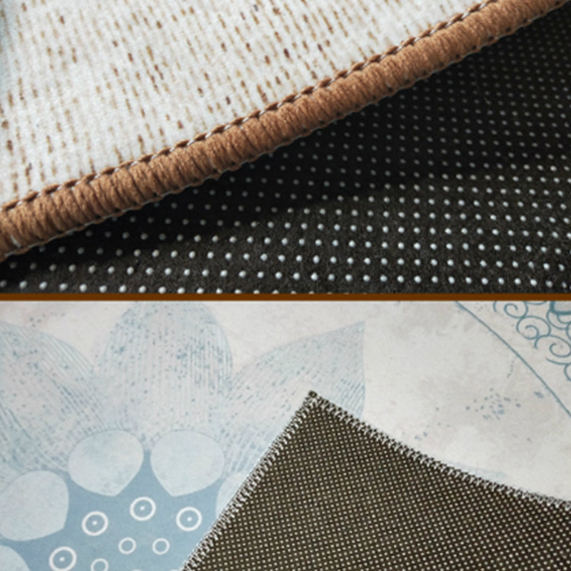 Simplicity Harlequin Printed Carpet Polyester Area Rug Stain Resistant Indoor Carpet for Living Room