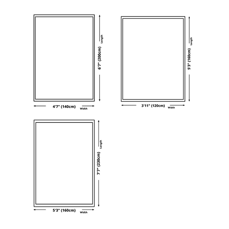 Simplicity Harlequin Printed Carpet Polyester Area Rug Stain Resistant Indoor Carpet for Living Room