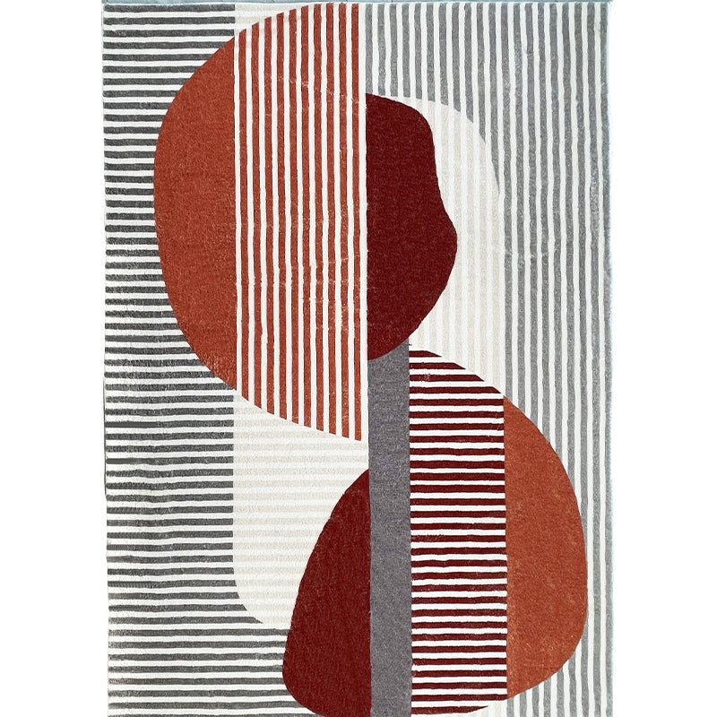 Simplicity Carpet Modern Indoor Rug Polyester Stain Resistant Area Rug for Living Room