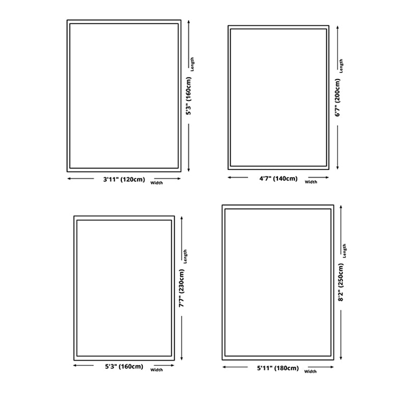 Grey Living Room Area Carpet Stripe Pattern Polyester Area Rug Modern Stain Resistant Rug