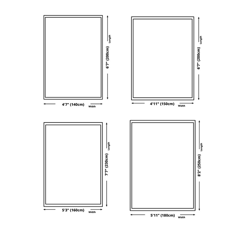 Fancy Living Room Carpet Grey Geometric Pattern Area Rug Polyester Non-Slip Backing Rug