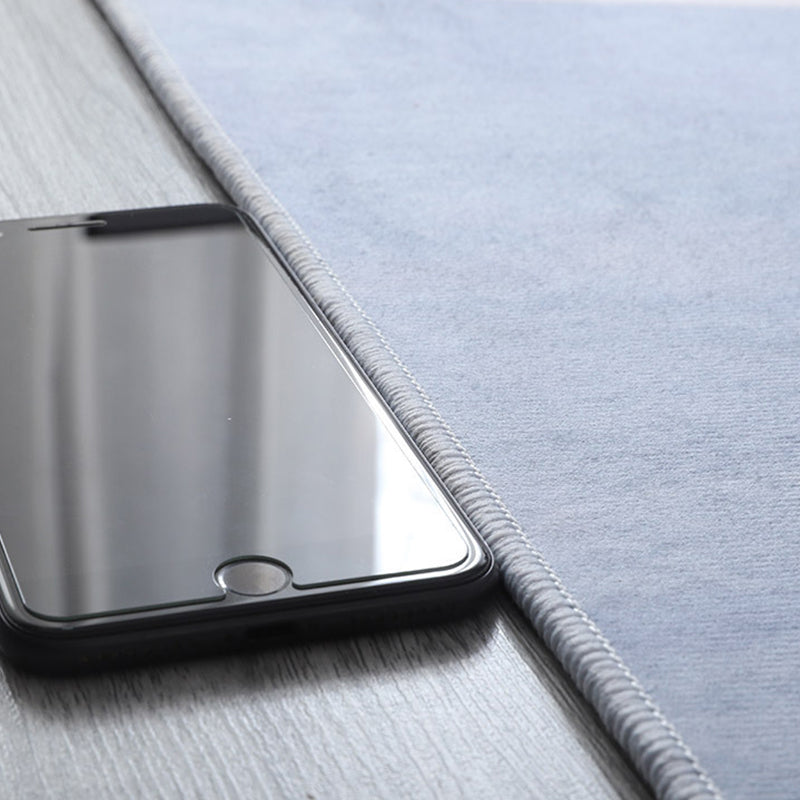 Dark Gray Modern Rug Polyester Circle Rug Non-Slip Backing Rug for Home Decoration