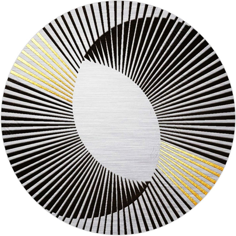 Blauw contrast kleurgebied tapijt modern polyester gebied tapijt anti-slip gemakkelijke tapijt tapijt voor woningdecoratie