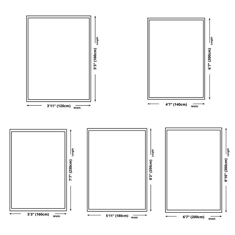 Fancy White Area Carpet Stripe Pattern Modern Area Rug Polyester Non-Slip Backing Rug for Home Decor