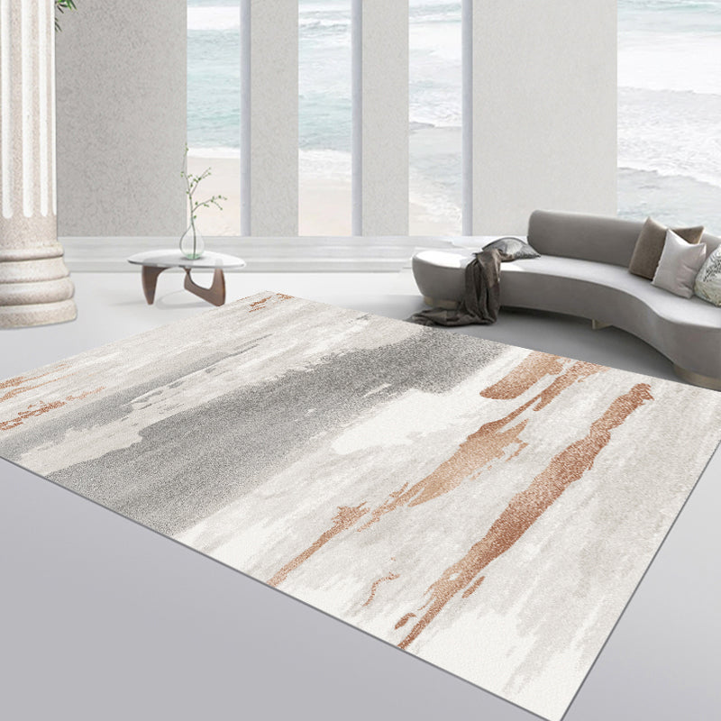 Natuurlijk geometrisch patroon tapijt polyester tapijtkleurige resistent binnen vloerkleed voor woningdecoratie