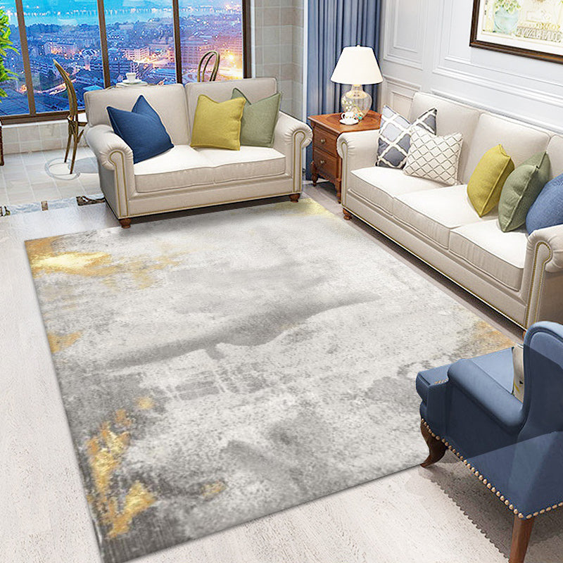 Natuurlijk geometrisch patroon tapijt polyester tapijtkleurige resistent binnen vloerkleed voor woningdecoratie