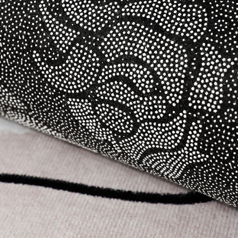 Stijlvol modern tapijt Wit abstract abstract Patroon Rug polyester Anti-slip Tapijt voor thuisdecoratie