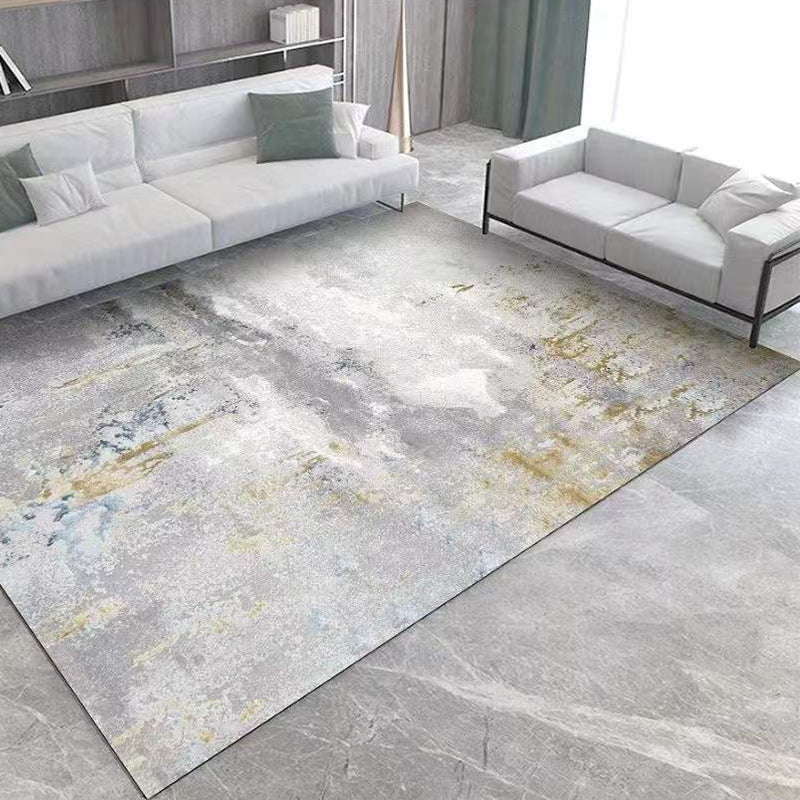 Hedendaagse matrixpatroon Tapijt Polyester Binnen Trut Petvriendelijk vloerkleed voor huizendecoratie