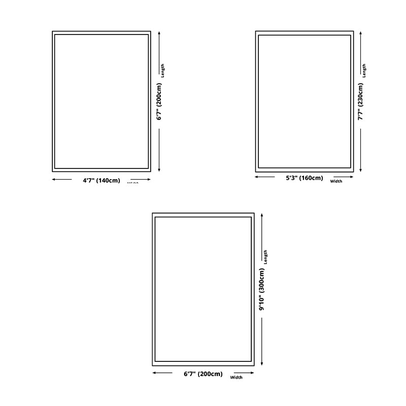 Stijlvol geometrisch gebied Tapijt Modern Patchwork Indoor Truug Polyester Tapijt voor woonkamer
