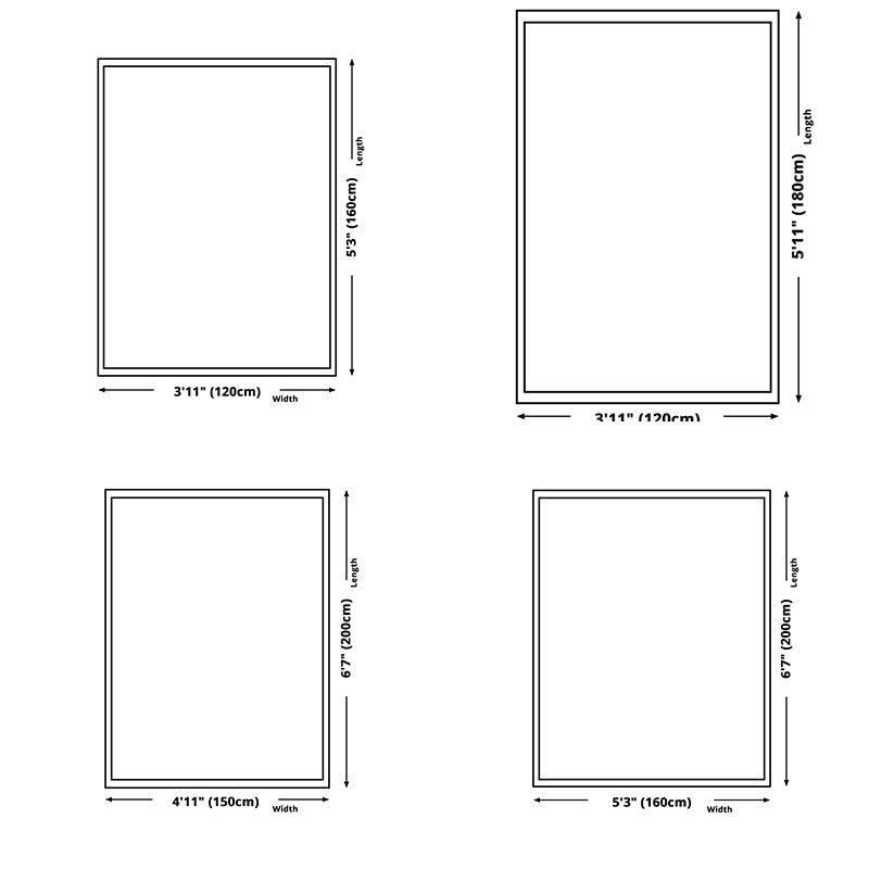 Navy Modern Area Carpet Space Pattern Polyester Area Rug Stain Resistant Rug for Home Decor