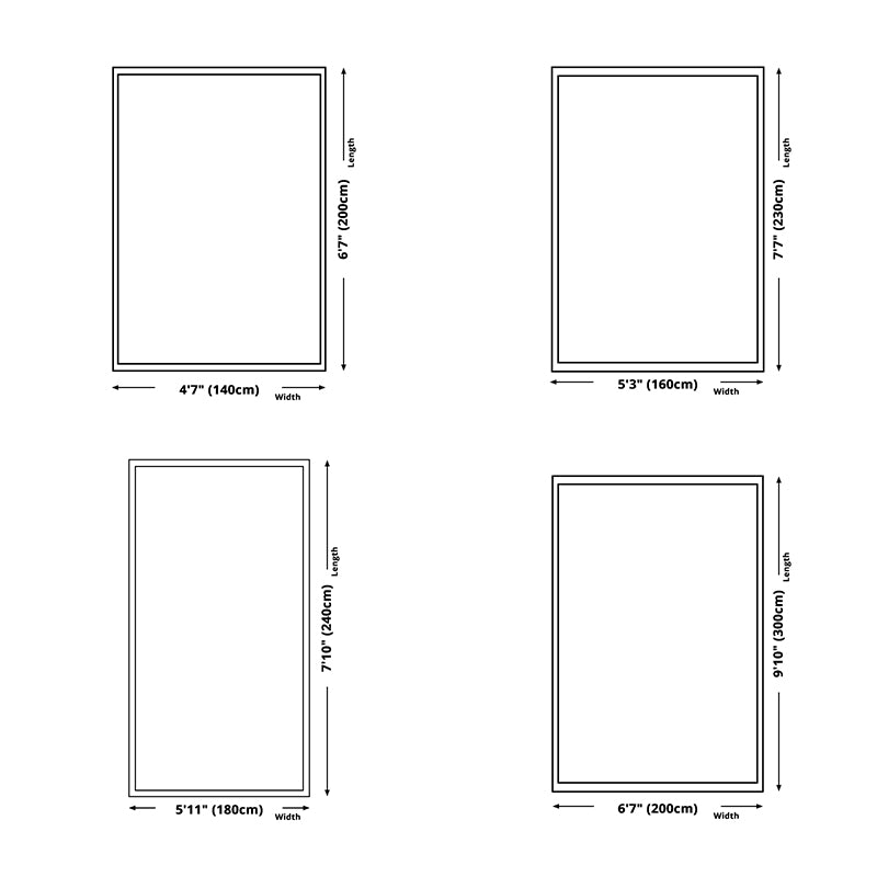 Contemporary Geometric Pattern Carpet Polyester Indoor Rug Pet Friendly Area Rug for Home Decoration