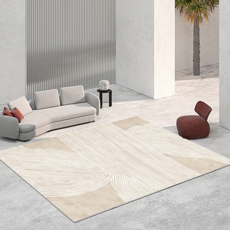Minimalistisch grafisch patroon Tapijten Polyester binnen tapijt Tapijt Non-slip ruggebied Tapijt voor woonkamer