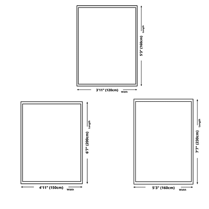 Gorgeous Geometric Carpet Trendy Patchwork Polyester Area Rug Stain Resistant Rug for Living Room