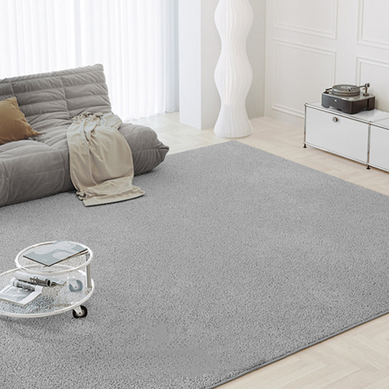 Tapis moderne violet clair mélangeant des couleurs unies, avec envers antidérapant, pour la décoration de la maison