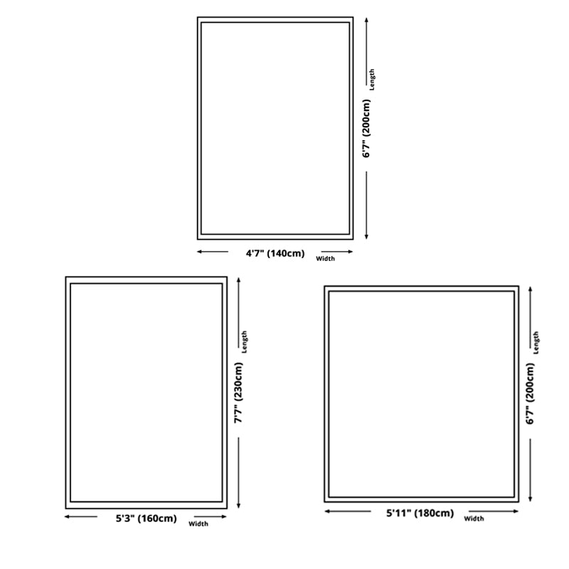 Grijs modern vloerkleed Polyester geometrisch patroon gebied tapijt niet-slip achterste tapijt voor woningdecoratie