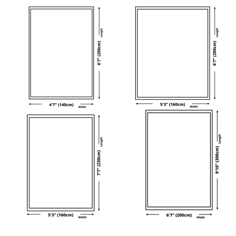 Brown Streak Indoor Rug Polyester Casual Rug Non-Slip Backing Rug for Drawing Room