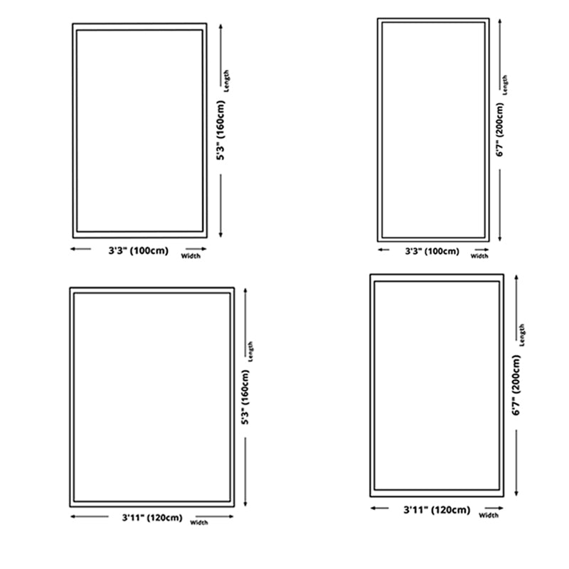 Brown Streak Indoor Rug Polyester Casual Rug Non-Slip Backing Rug for Drawing Room