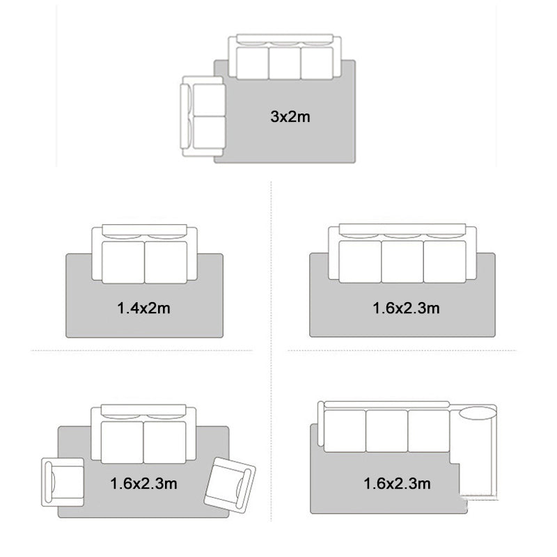 Geel modern tapijten polyester grafisch vloerkleed niet-slip achterste tapijt voor woningdecoratie