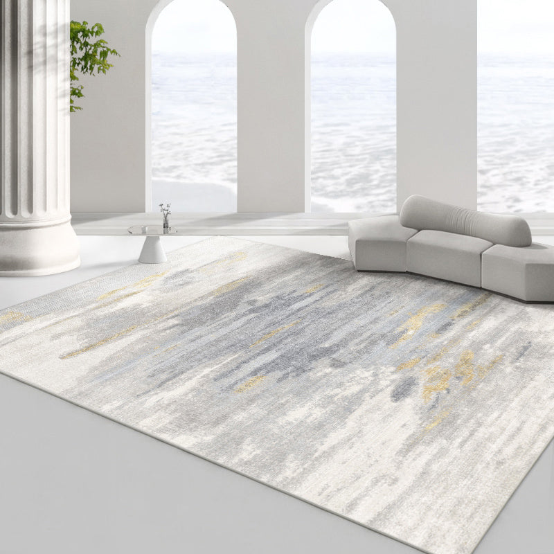 Eenvoudige huizendecoratie Tapijt Geometrie Print tapijt Polyester Niet-slip achterste ruggebied Tapijt