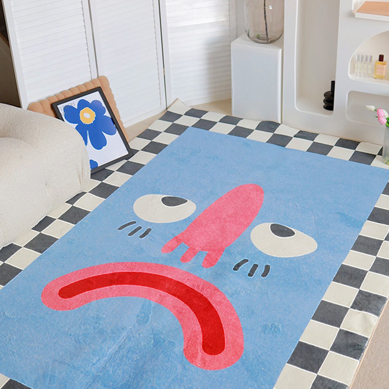 Stijlvolle moderne tapijt geometrische print polyester gebied Tapijt niet-slip achterste ruggebied tapijt voor woonkamer