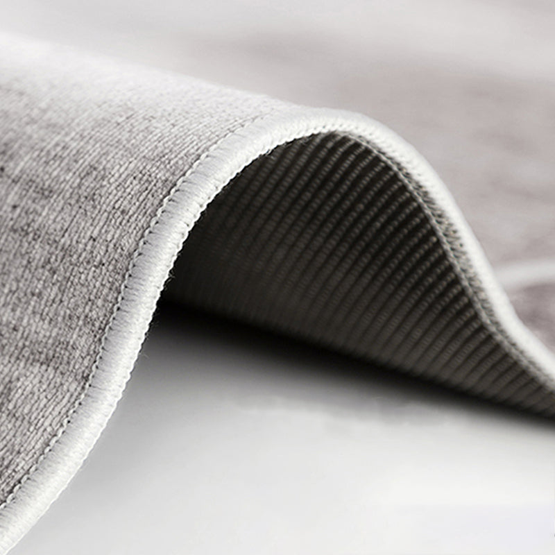 Casual huizen Decoratie Tapijt Grijze geometrie Print tapijt polyester Polyester Niet-slip achtergrondgebied Tapijt