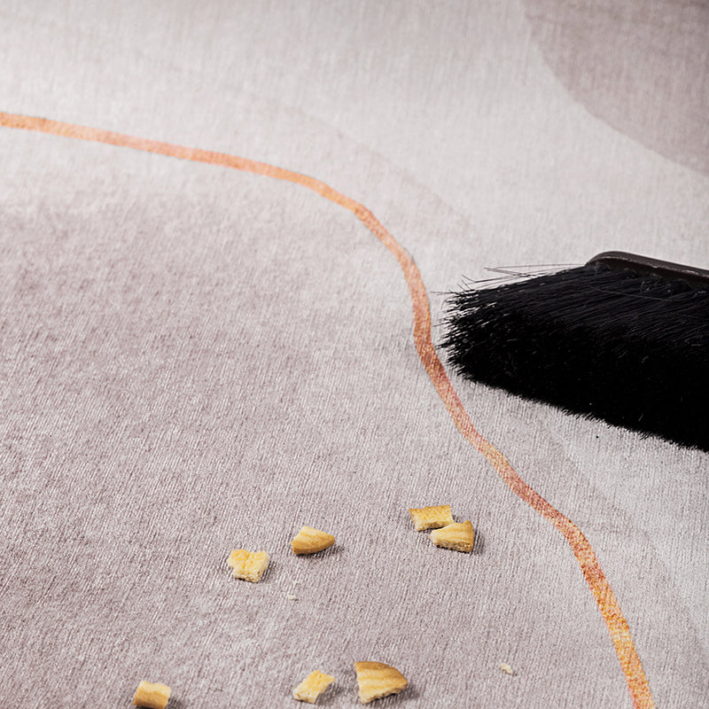 Casual huizen Decoratie Tapijt Grijze geometrie Print tapijt polyester Polyester Niet-slip achtergrondgebied Tapijt