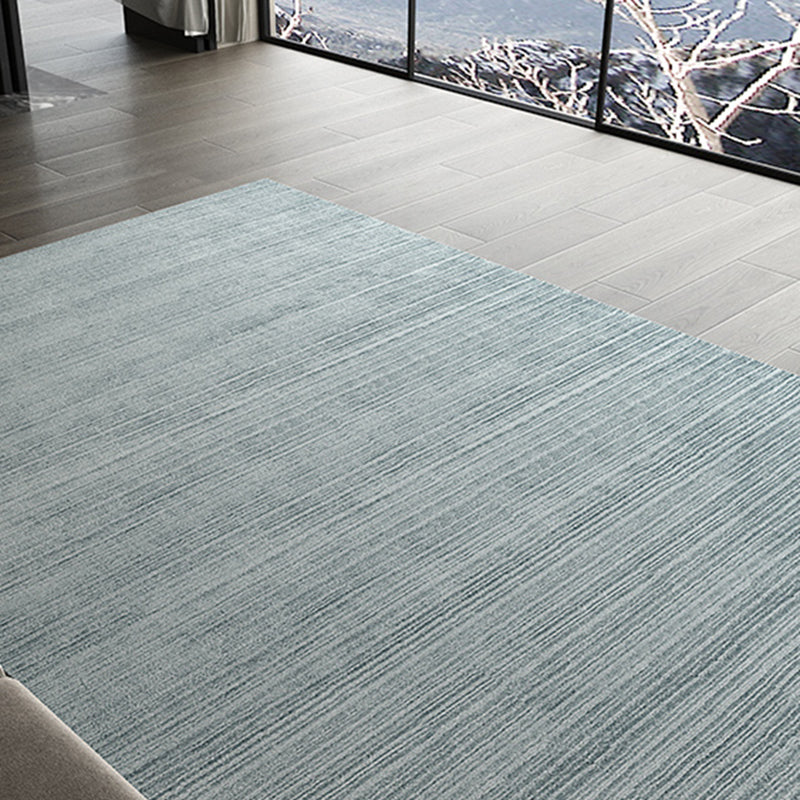 Chique moderne tapijt Solid Color Polyester Area Rug Stain Resistant Area Tapje voor woonkamer