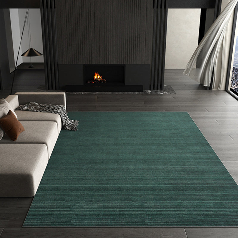 Chique moderne tapijt Solid Color Polyester Area Rug Stain Resistant Area Tapje voor woonkamer