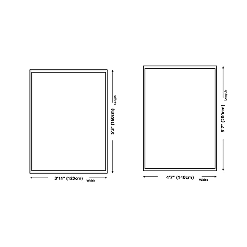 Chique moderne tapijt Solid Color Polyester Area Rug Stain Resistant Area Tapje voor woonkamer