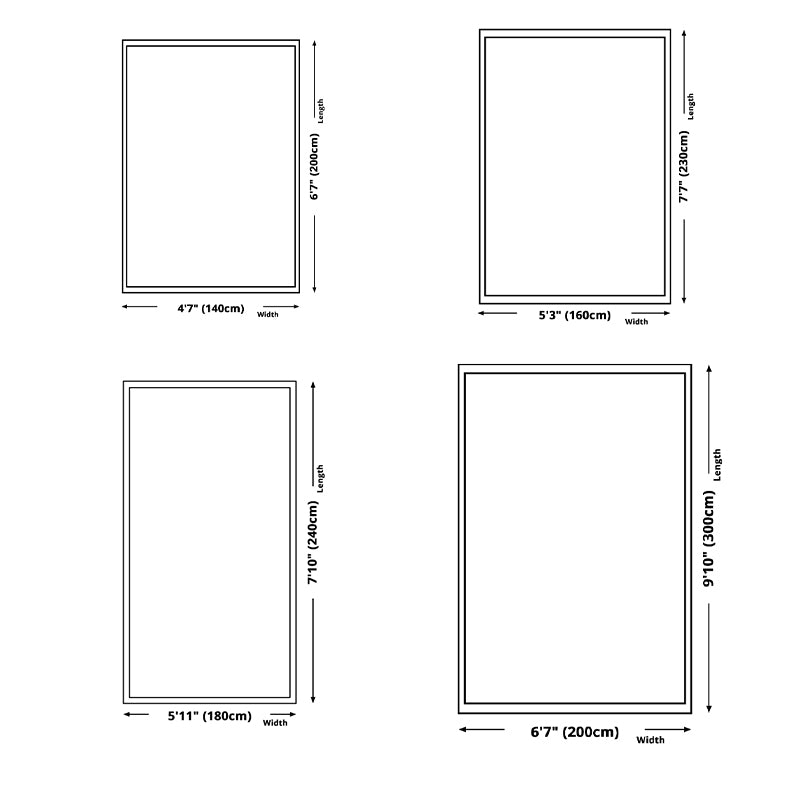 Gray Modern Carpet Polyester Line Carpet Washable Area Carpet for Home Decoration