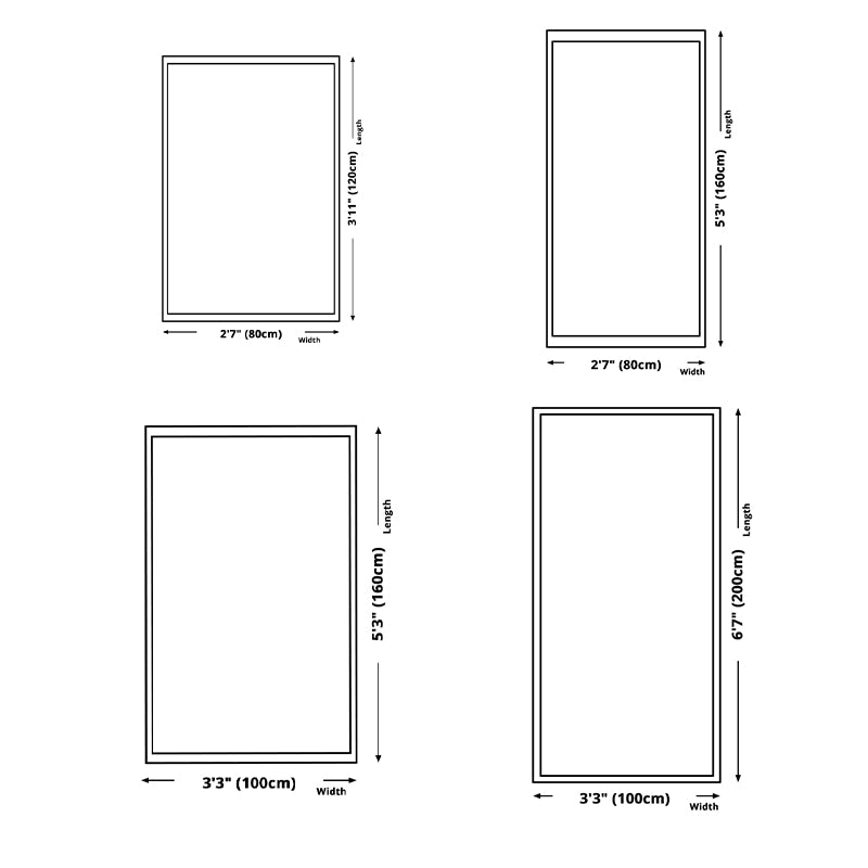 Goud eenvoudige vloerkleed Polyester Geometrisch Tapijt Non-Slip Backing Rug voor woonkamer