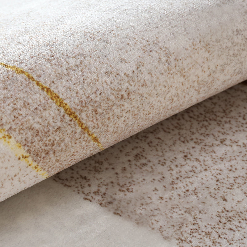 Minimalistisch tapijt Samenvatting Patroon Indoor Rug Polyester Stain Resistent Area Teken voor woonkamer