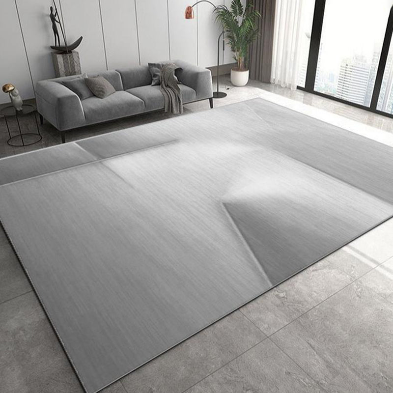 Moderne geometrische print tapijt Grijs Polyester Gebied Tapijt Anti-slip achterbleek voor huisdecoratie