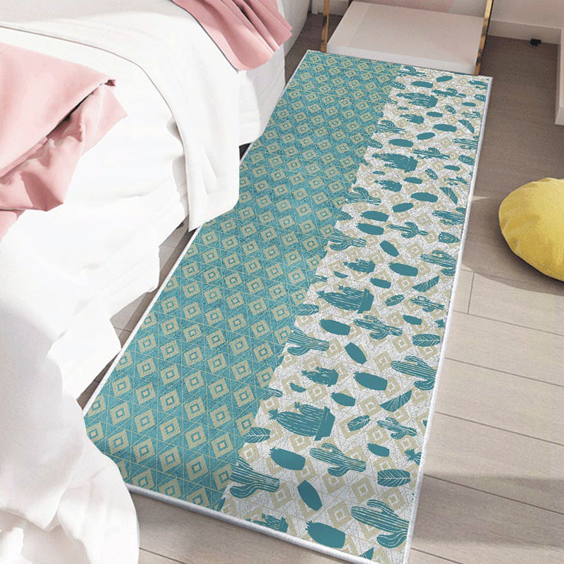Grijs geometrisch patroon tapijt Modern polyester gebied Tapijt niet-slip ruggebied tapijt voor woonkamer