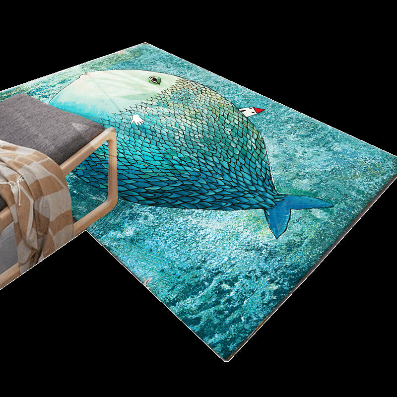 Minimalistisch tapijt Modern abstract patroon Tapijten Polyester Stain Resistant Area Tapijt voor woonkamer