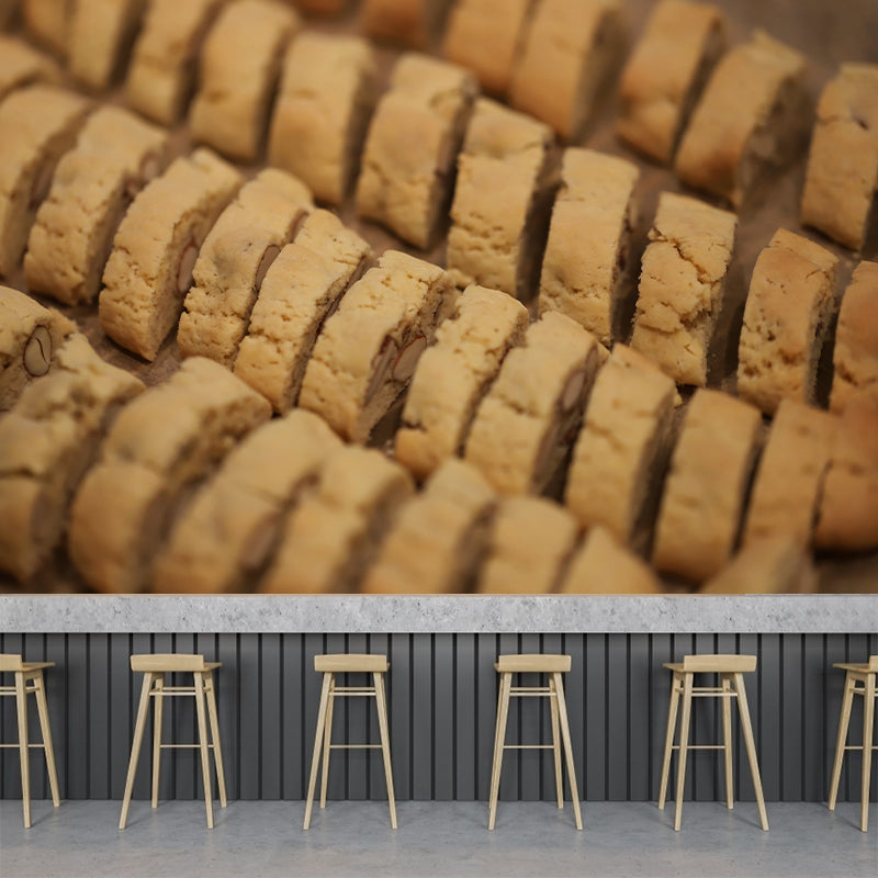 Sweet Food Wall Mural Wallpaper for Cake Shop Wall Decor, Made to Measure