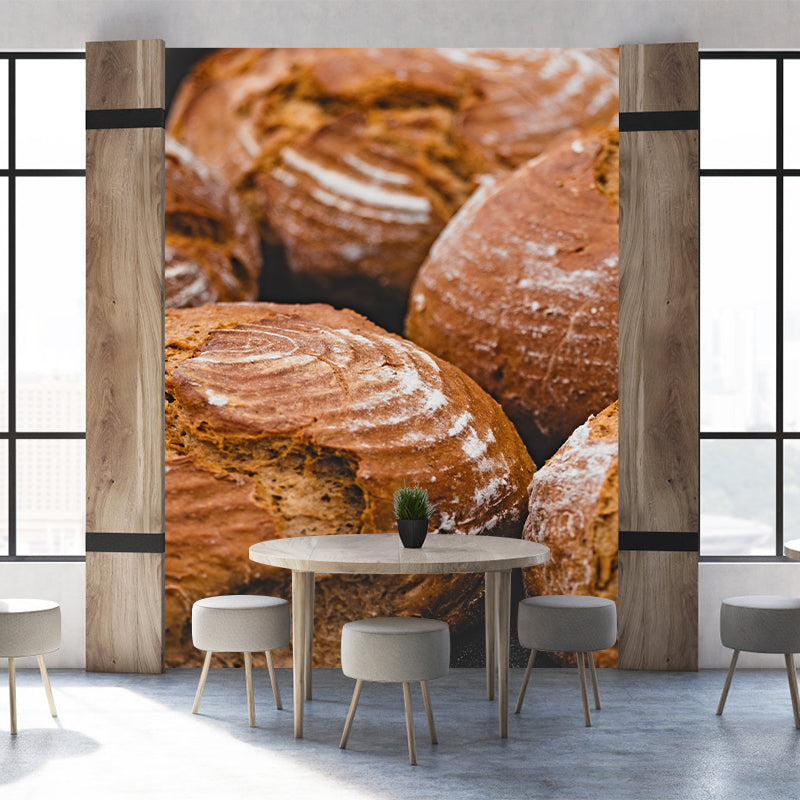 Commercial Cake Shop Mural Wallpaper Sweet Dessert Wall Decor, Personalized Size