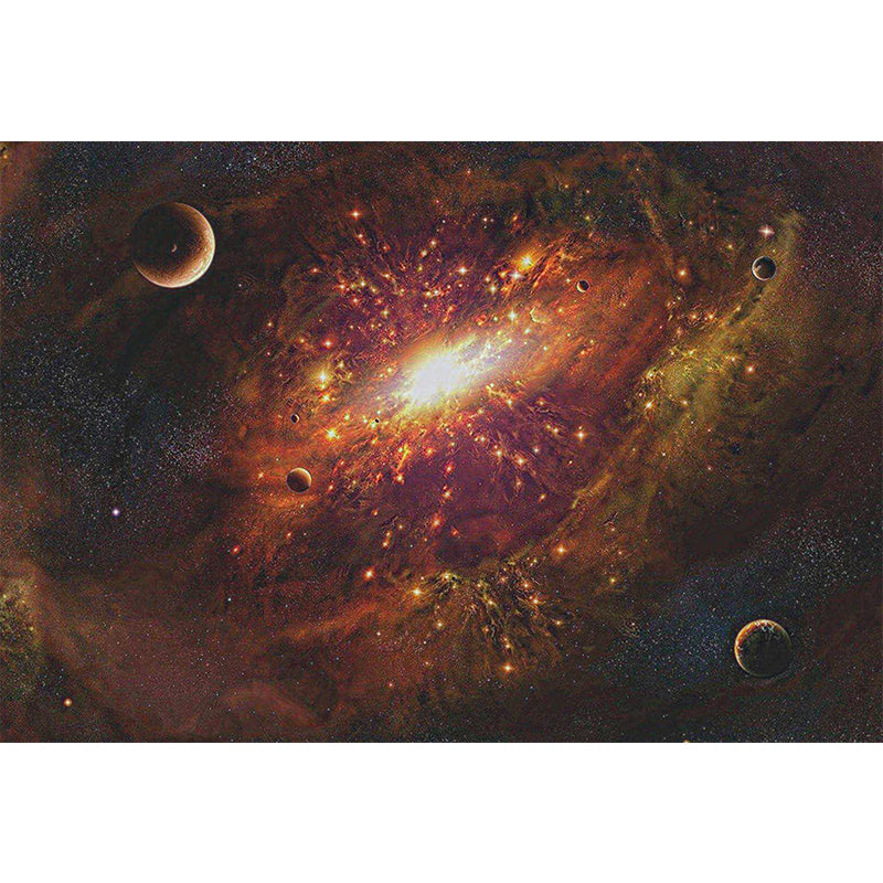 Space Universe Modern Mural Wallpaper Personalized Wall Covering for Bedroom