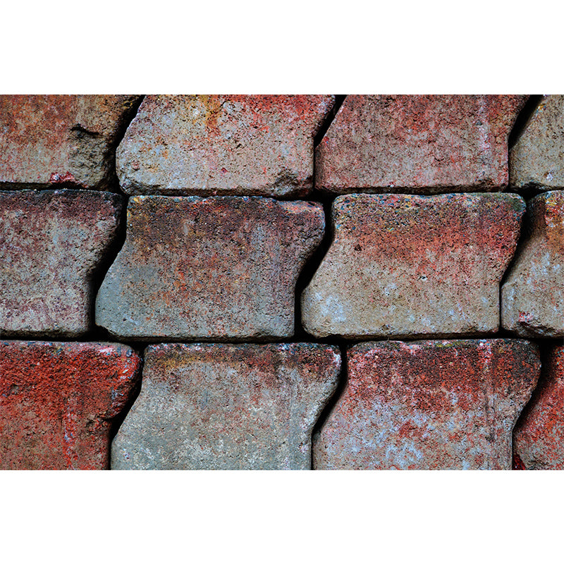 Brick Wall Wall Covering Water-Resistant Mural Wallpaper for Living Room