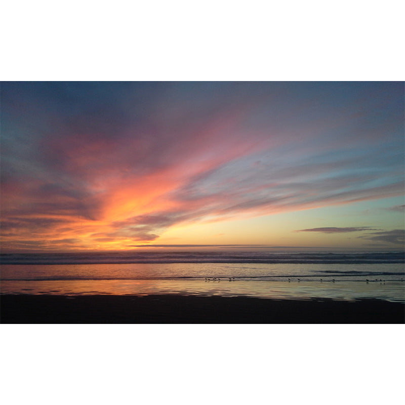 Seaside View Wall Decals Home Decoration Living Room Wall Decor, Waterproofing