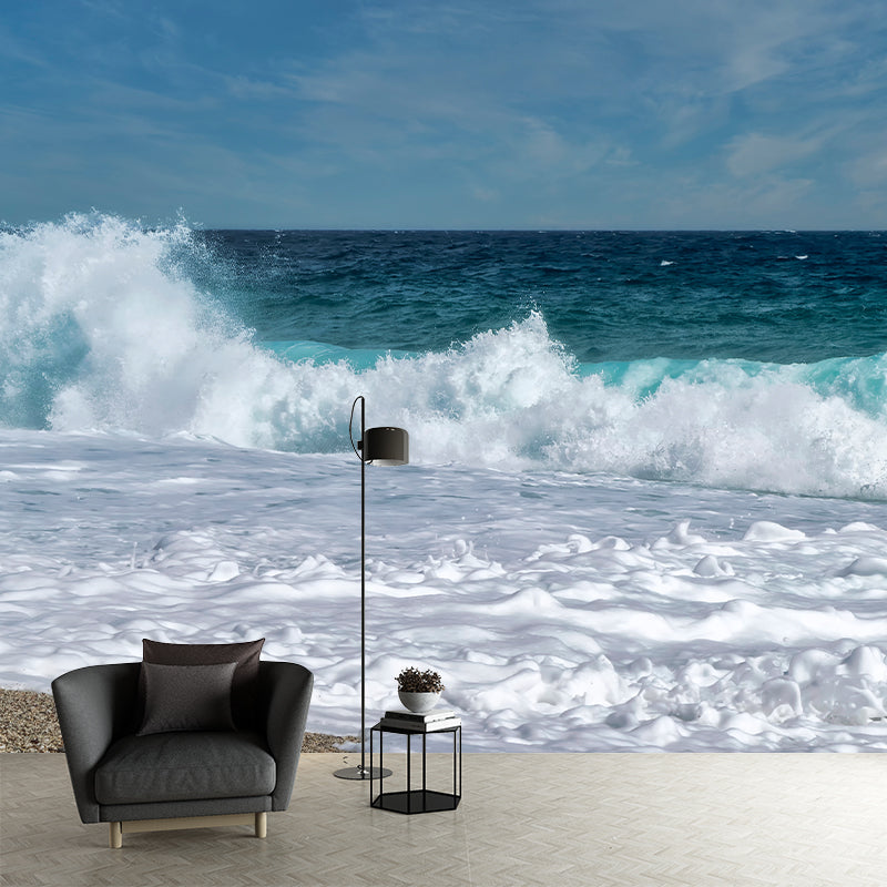 Seaside View Wall Decals Home Decoration Living Room Wall Decor, Waterproofing