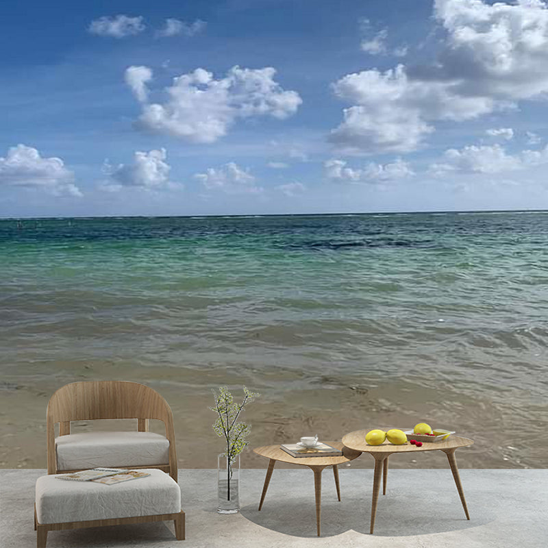 Seaside View Wall Decals Home Decoration Living Room Wall Decor, Waterproofing