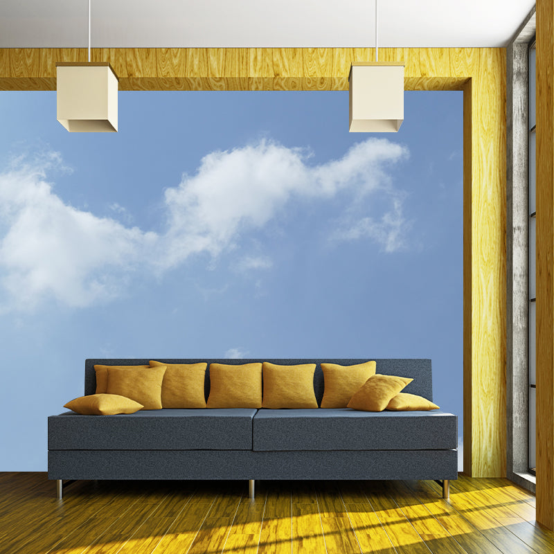 Sky Modern Living Room Corridor Indoor Wall Decor Water Resistant Mural